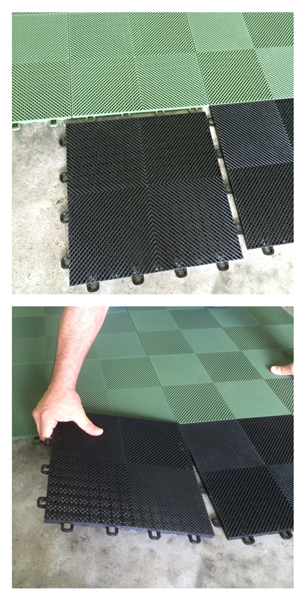 Sports Court Interlocking Floor Tile 