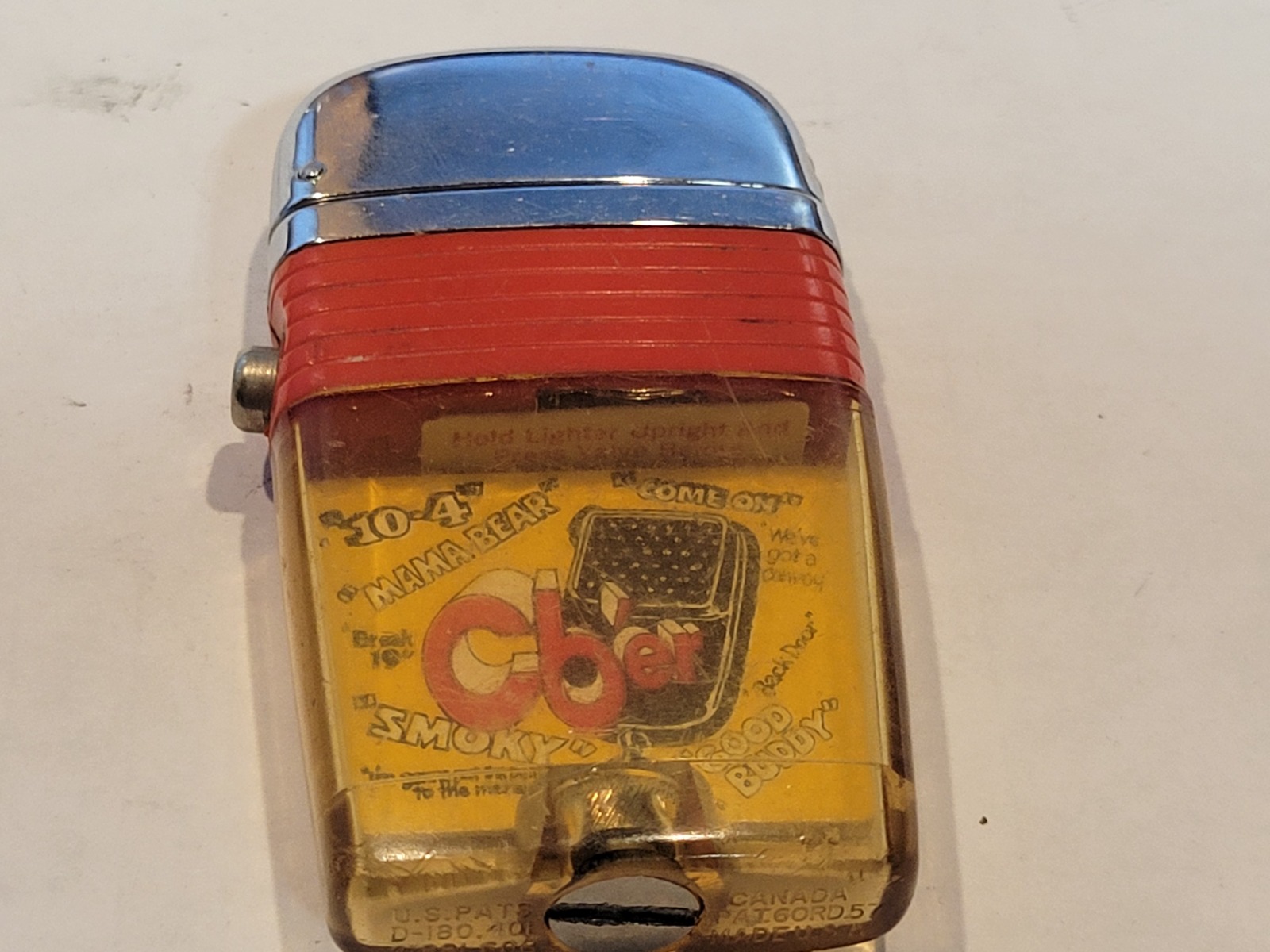 Working VINTAGE SCRIPTO LIGHTER VU STADCO TOOLS DIES BLACK BAND AKRON OHIO  | eBay