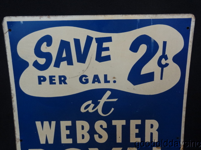 Webster Royal Gas Sign