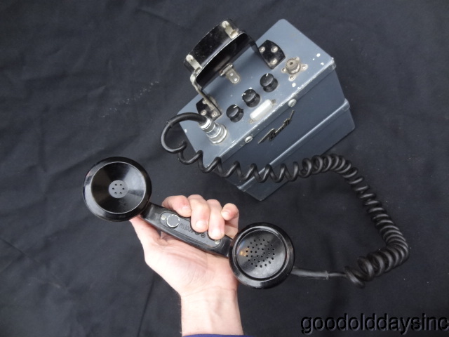 Rare Vintage Bendix Handie Talkie Style Radio Phone - Walkie Talkie
