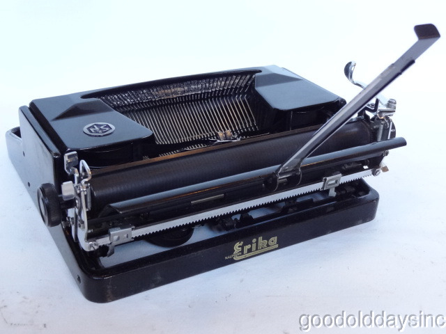 シーベル&ナウマン Erika no.5 タイプライター　1940年代東ドイツ 1938 Erika No.5 Typewriter Siedel & Naumann serial number