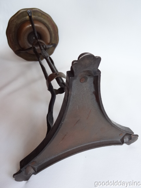 Eastlake Style Copper, Cast & Wrought Iron Cigar Ashtray/Smoke Stand