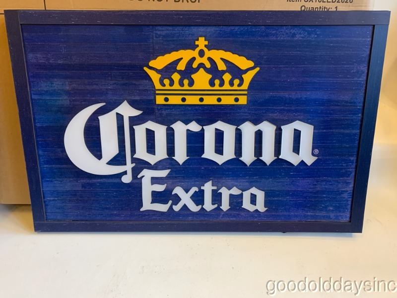 Corona Extra Crown Led Beer Sign Bar Advertising Light | eBay