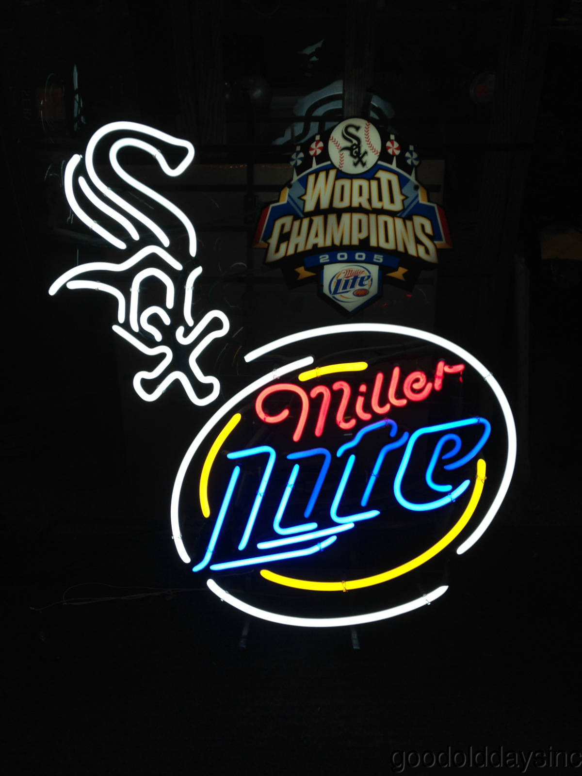 Chicago White Sox 2005 World Series Neon Sign