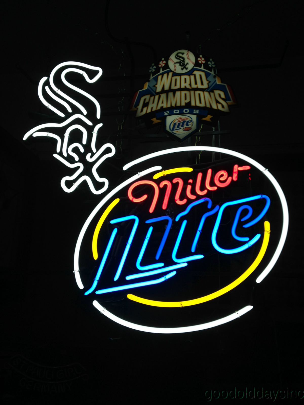 Chicago+White+Sox+2005+World+Series+Neon+Sign