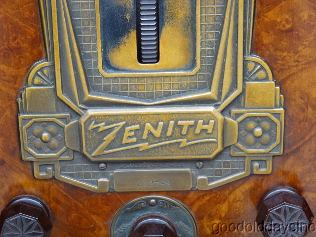 Top of the Line 1931 Zenith Radio model 78 in Amazing Original Condition