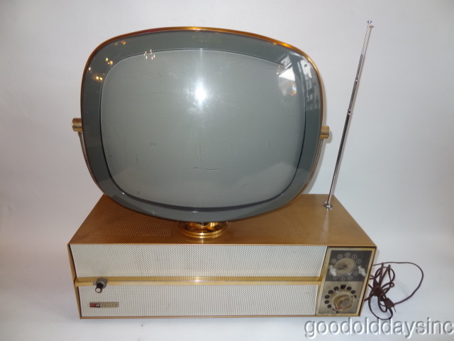 PHILCO PREDICTA Mid-Century Modern - Jetsons Style TV - Siesta Model Television