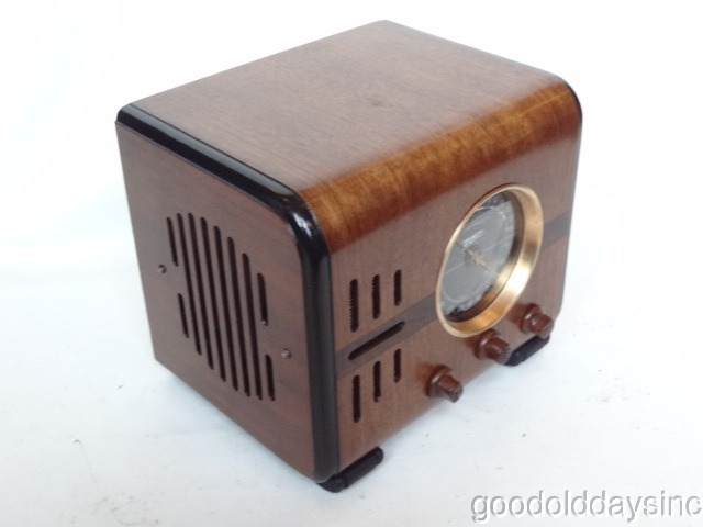 1937 Zenith Cube Radio model 5S218 Electronically Restored w 1/8" input added
