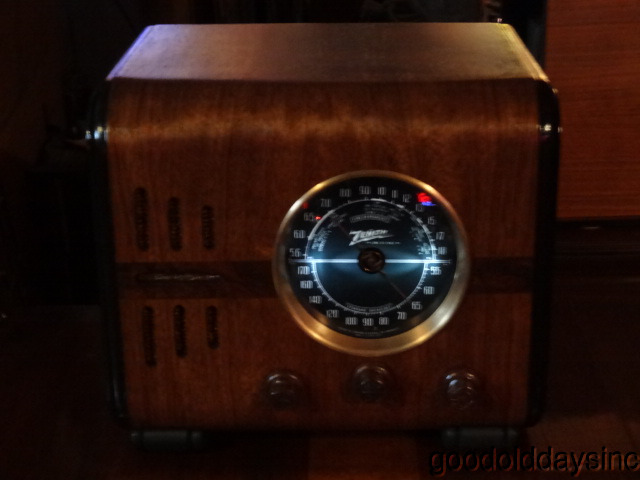 1937 Zenith Cube Radio model 5S218 Electronically Restored w 1/8" input added