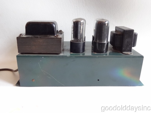1950's David Bogen Tube Amp Amplifier Model PH10 6V6 