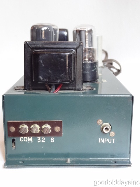 1950's David Bogen Tube Amp Amplifier Model PH10 6V6 