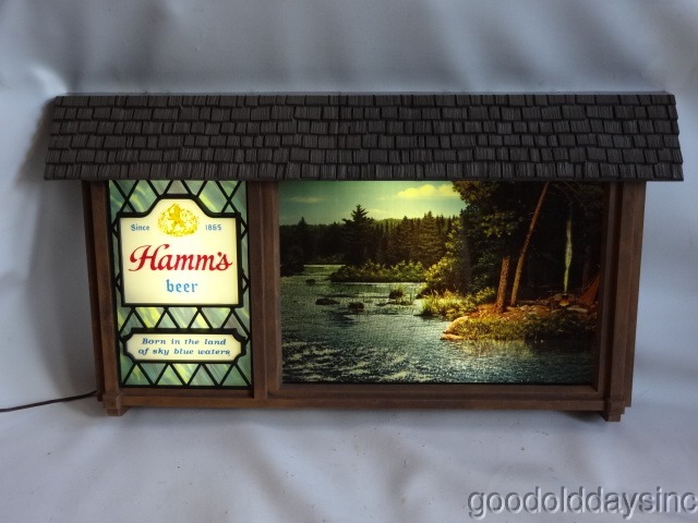 Hamm's Beer Motion Sign - Scenarama - Hamms Scene O Rama