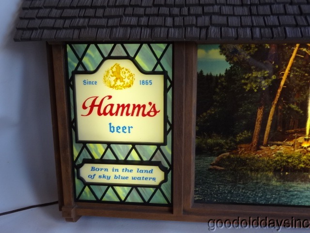 Hamm's Beer Motion Sign - Scenarama - Hamms Scene O Rama