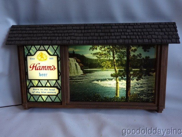 Hamm's Beer Motion Sign - Scenarama - Hamms Scene O Rama