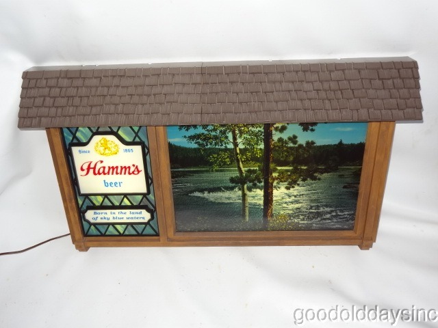 Hamm's Beer Motion Sign - Scenarama - Hamms Scene O Rama