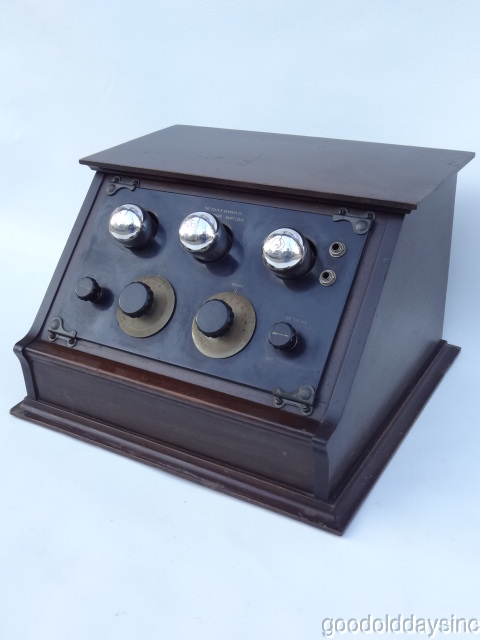 1923 Colin B. Kennedy Co. Exposed Tube Radio - St Louis & San Francisco 