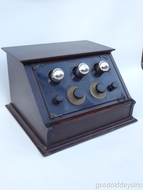 1923 Colin B. Kennedy Co. Exposed Tube Radio - St Louis & San Francisco 