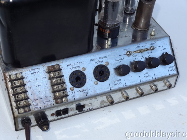 McIntosh MC-240 Stereo Vacuum Tube Power Amplifier Rare Vintage Amp MC240