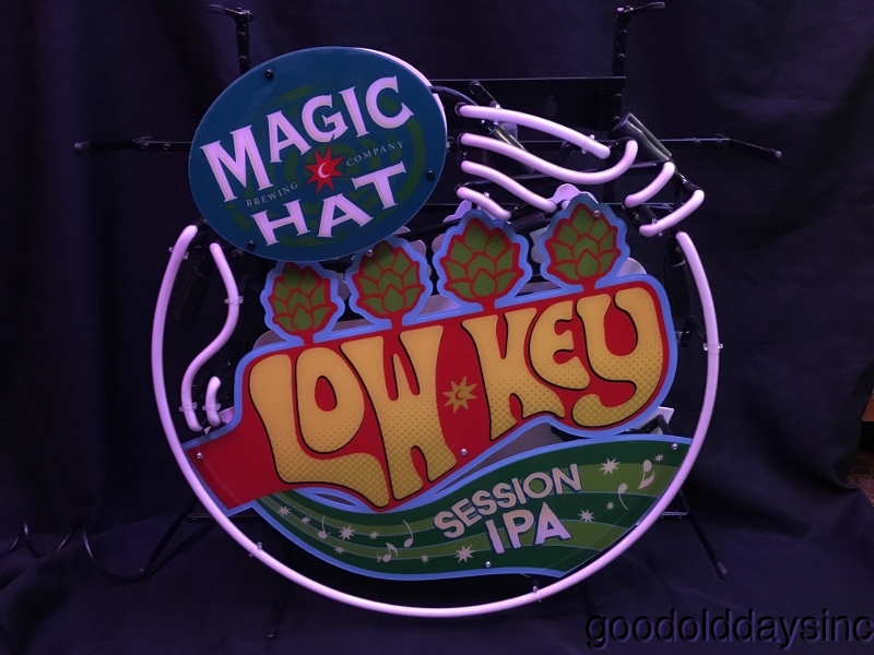 Magic Hat Session IPS 3D Neon Beer Sign Bar Light 24" by 24"