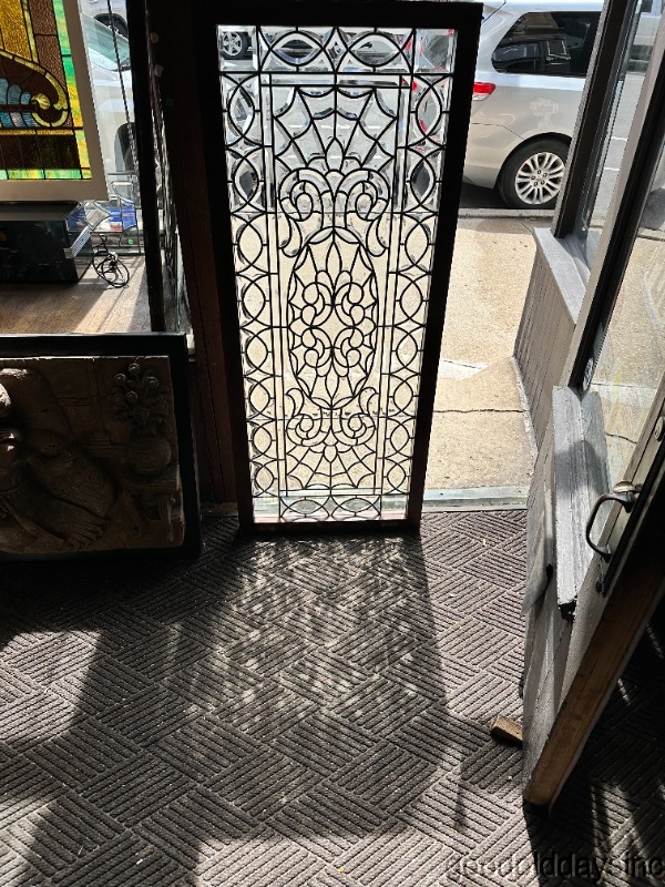Wow Beautiful Contemporary Beveled Glass Transom Window