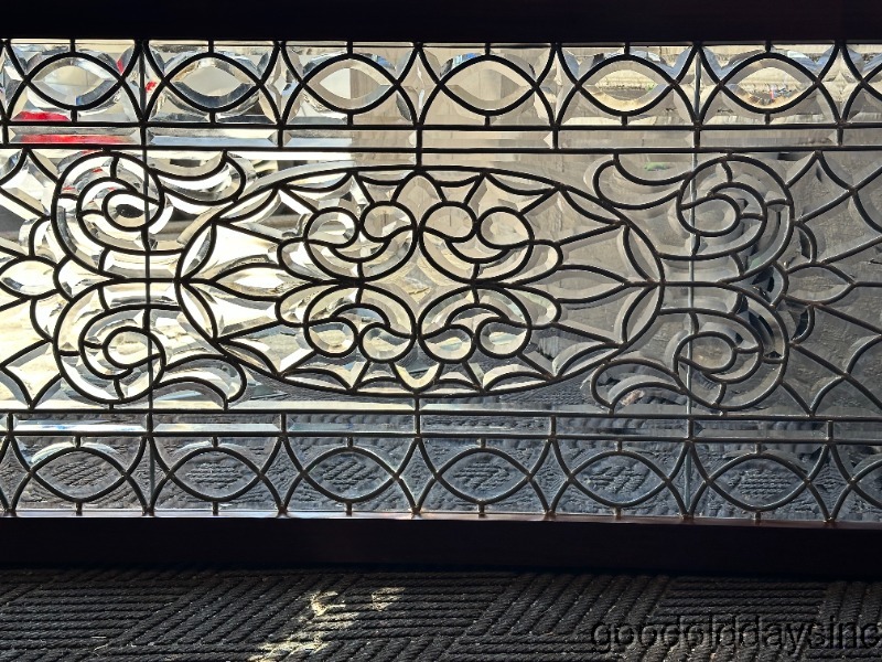 Wow Beautiful Contemporary Beveled Glass Transom Window