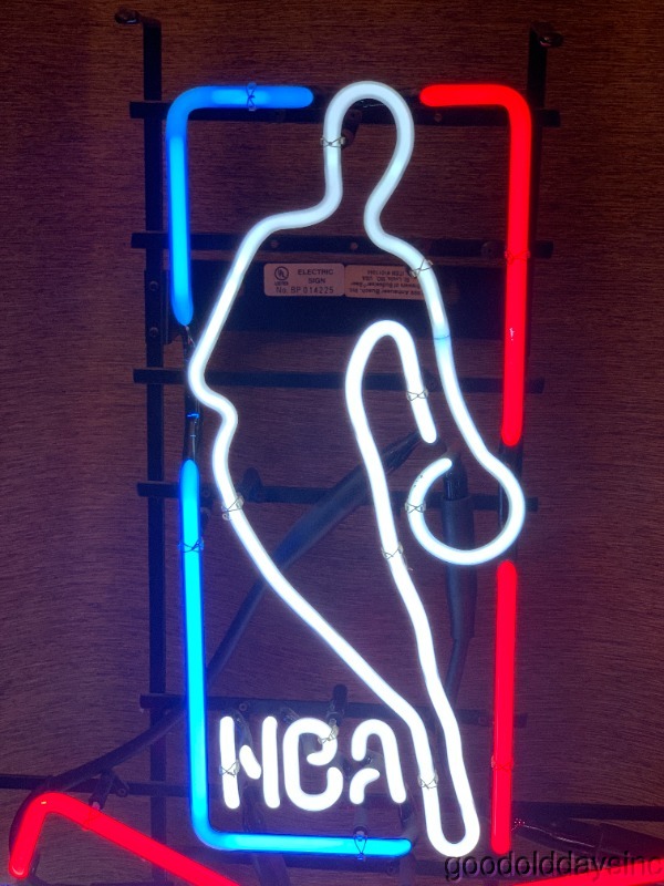 Budweiser NBA Neon Beer Sign Bar Light