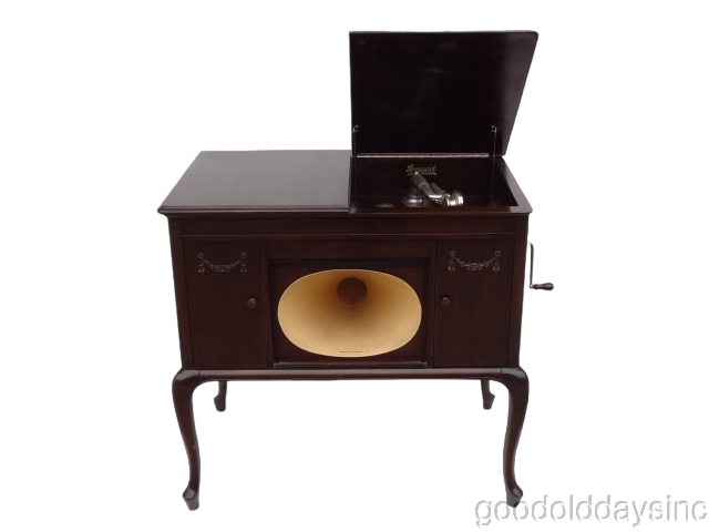 1920s Brunswick Console Phonograph Record Player - Plays Great 