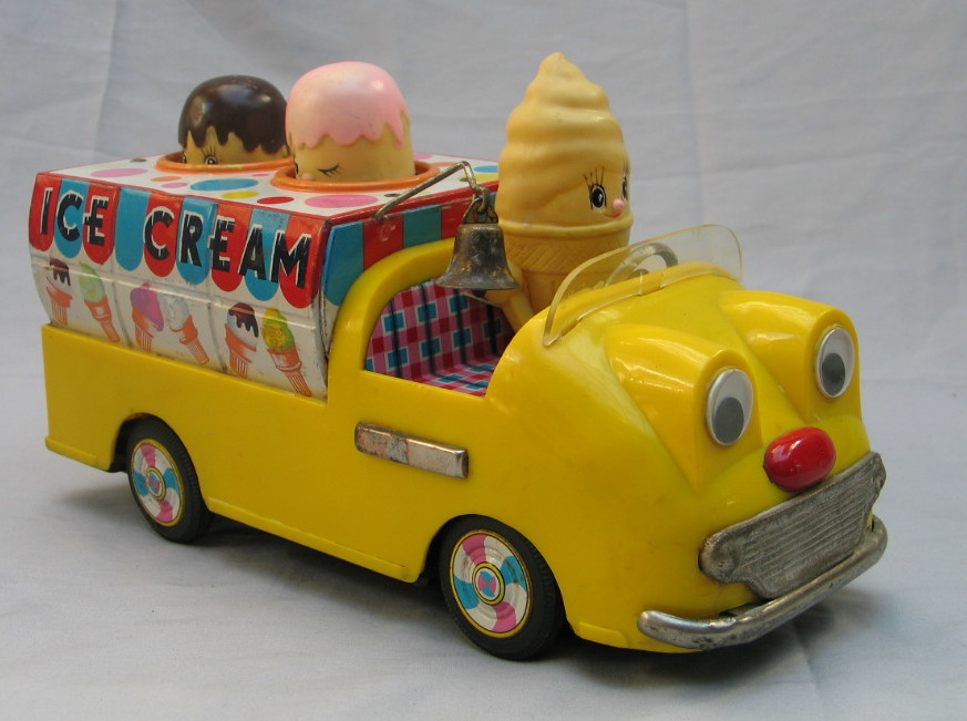 large toy ice cream truck