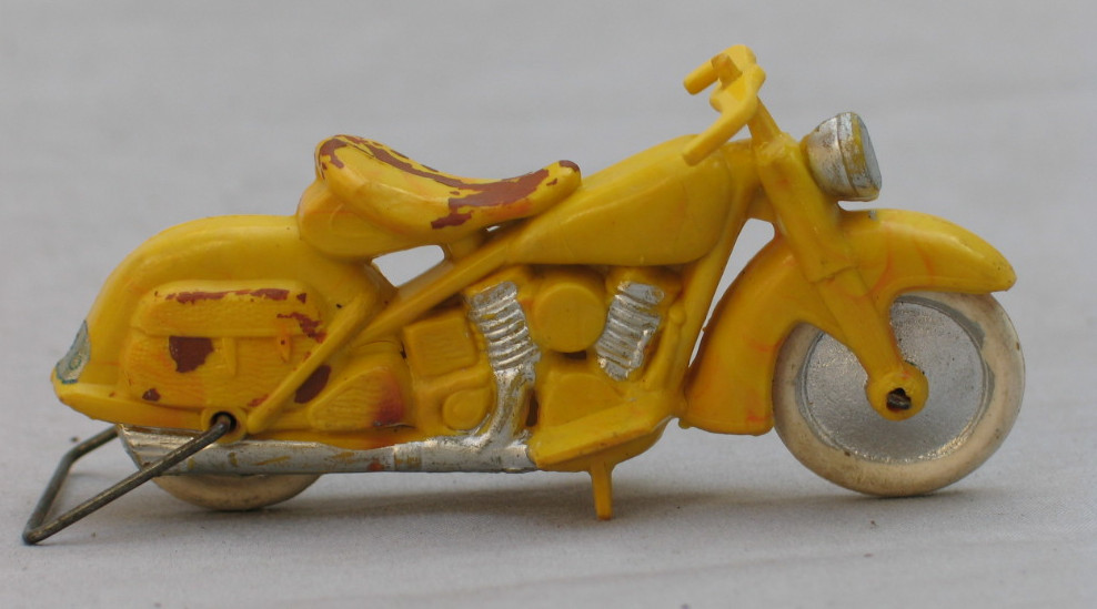  Vintage  Motorcycle  Toy Plastic  Made in France by ACEDO 