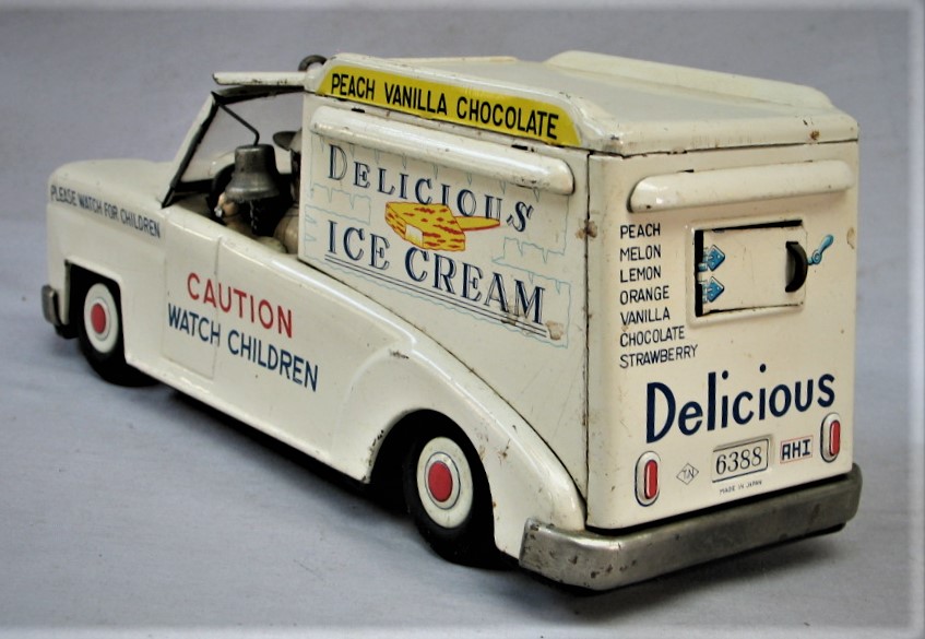 old ice cream truck toy