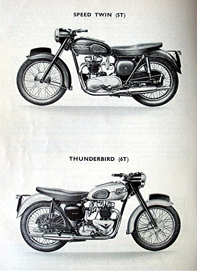 Vintage February 1958 Triumph Motorcycle Parts Catalog | eBay