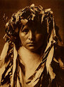 "Apache Maiden BIG" Edward S.Curtis Native America