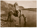 "Bow River Blackfoot" BIG Edward S.Curtis Indian A