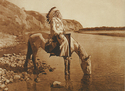 "Bow River Blackfoot" Edward S. Curtis Native Amer