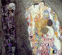 "Death and Life" Art Deco Print by Gustav Klimt