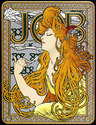 "Job" Art Nouveau / Deco Print by Alphonse Mucha