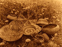 "Mission Indians Basketry" Edward Curtis Indian Ar