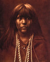 "Mohave Girl" Edward S.Curtis Native American Art 