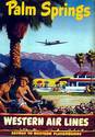 "Old Palm Springs"BIG Palm Springs California Art 