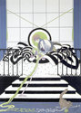 "Paresseuse" HUGE Art Deco Print by Erte