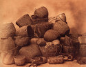 "Puget Sound Baskets" Edward Curtis Native America