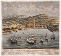  Bird's Eye View Map of "San Francisco 1846" Art P