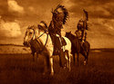 "Sioux Chiefs" Edward Curtis Native American Art P