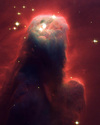 "The Cone Nebula" Art Print from NASA's Telescope