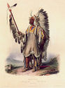 Mandan Indian Chief Mato Tope 30x44 Karl Bodmer Na