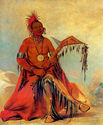 Indian Cheif of the Osage 22x30 George Catlin Nati