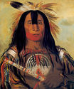 White Buffalo Blackfeet Indian 22x30 George Catlin