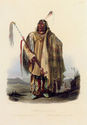 A Minatarre Indian 15x22 Karl Bodmer Numbered Edit