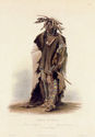 Sioux Indian Warrior Wahk Ta Ge Li 30x44 Karl Bodm