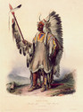 Mandan Indian Chief Mato Tope 22x30 Karl Bodmer Na